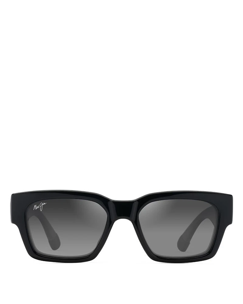 Kenui Classic Rectangular Sunglasses, 53mm