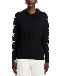 Cashmere Star Sleeve Hoodie Sweater - Exclusive