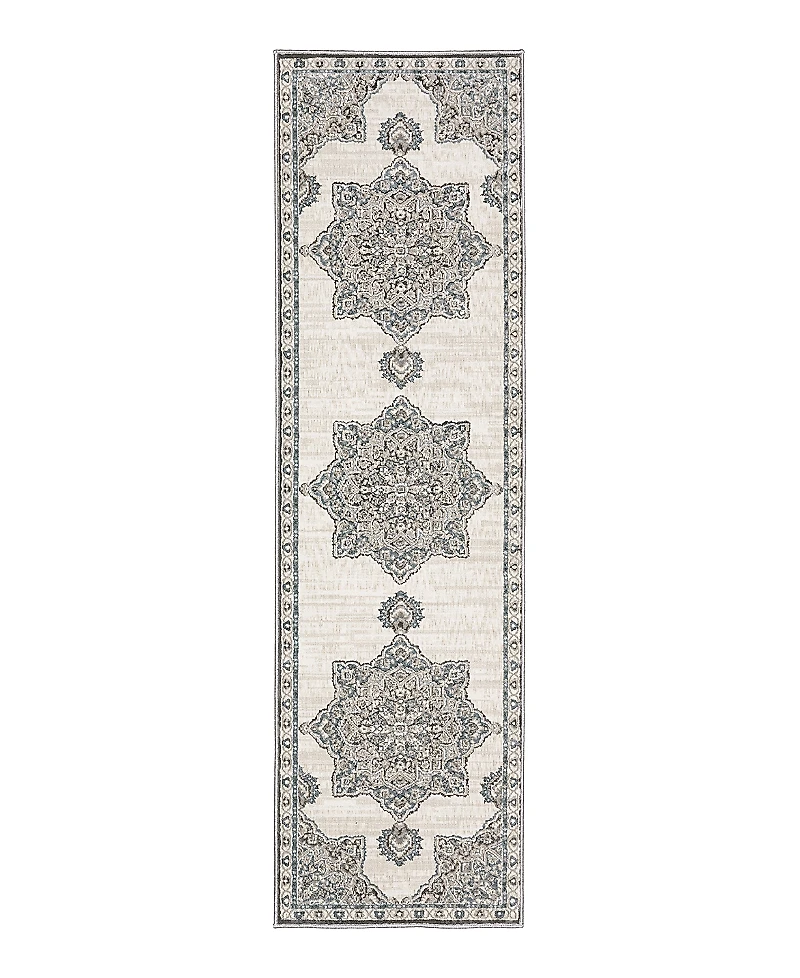 Oriental Weavers Ellington ELL01 Runner Area Rug, 2'3 x 7'6