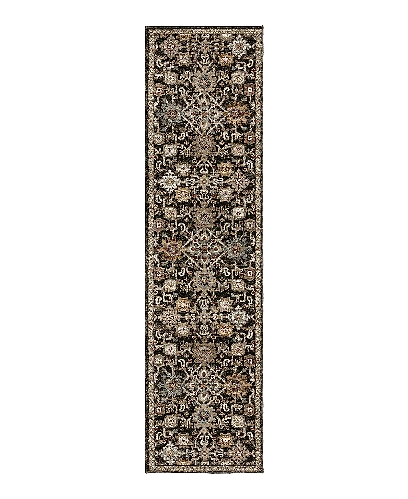 Oriental Weavers Andorra 2396B Runner Area Rug, 2'6 x 12'