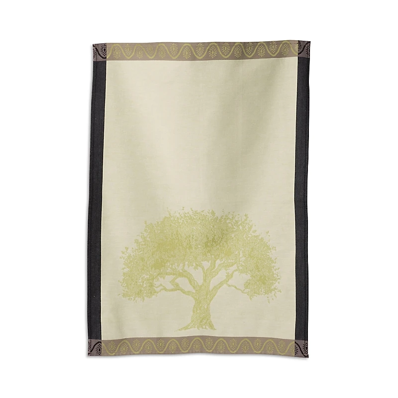 Kaf Home Jacquard Oak Tree Kitchen Towels, Set of 2