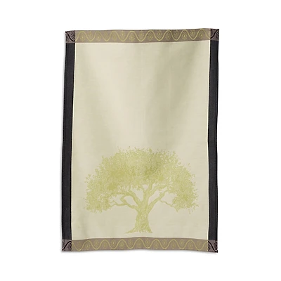 Kaf Home Jacquard Oak Tree Kitchen Towels, Set of 2