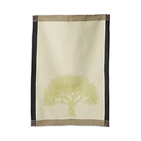 Kaf Home Jacquard Oak Tree Kitchen Towels, Set of 2