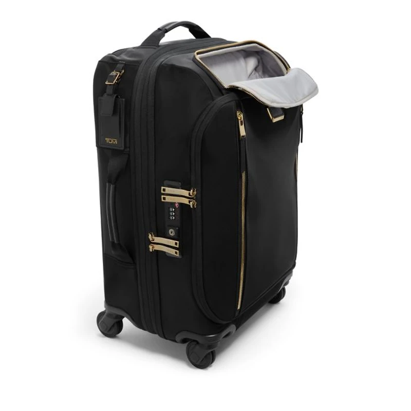 Leger International Expandable Carry On Suitcase