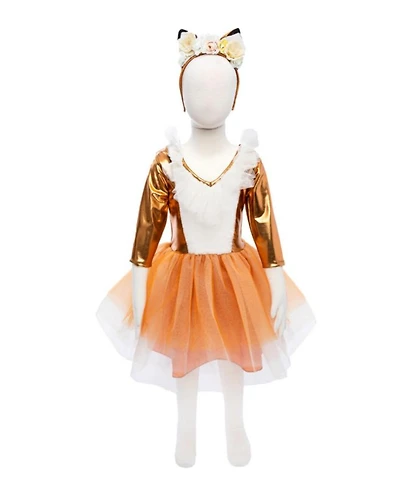 Woodland Fox Dress with Headpiece Costume - Age - 3-8 Years