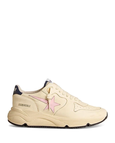 Golden Goose Women's Lace Up Leather Running Sneakers