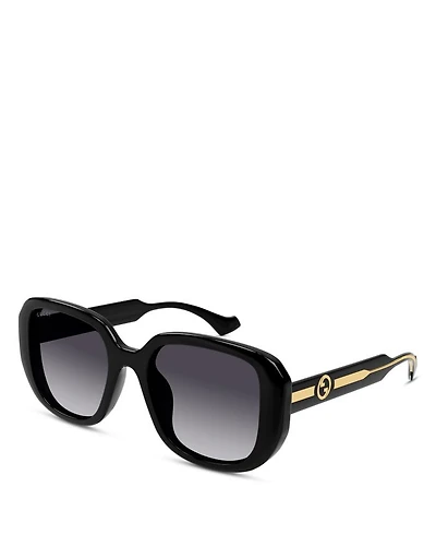 La Piscine Squared Injection Sunglasses, 54mm
