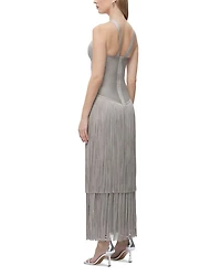 Kennedy Metallic Fringe Gown