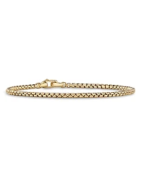 David Yurman Men's 18K Yellow Gold Chain Box Link Bracelet