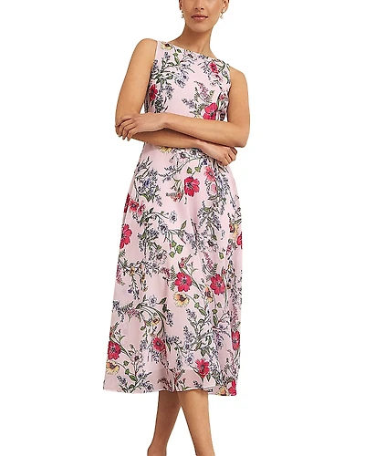 Hobbs London Carly Floral Midi Dress