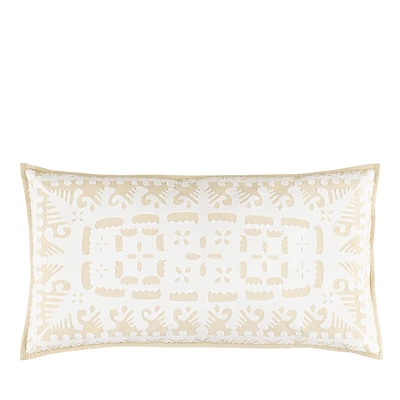 Annie Selke Knight Wood Cutwork King Sham