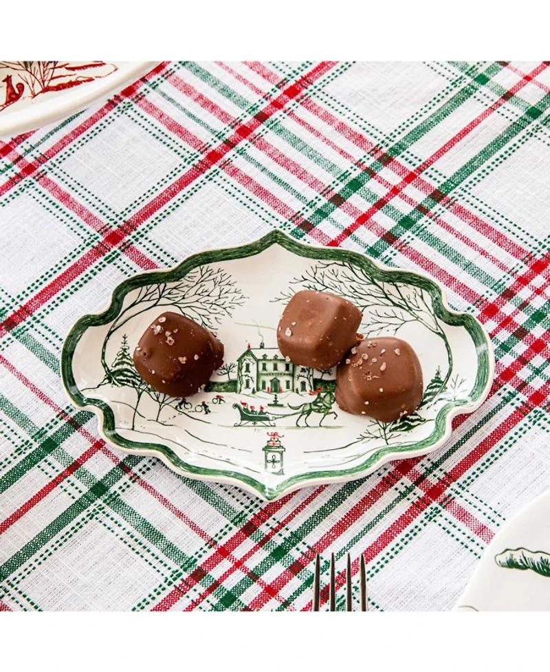 Country Estate Winter Frolic 7" Tray