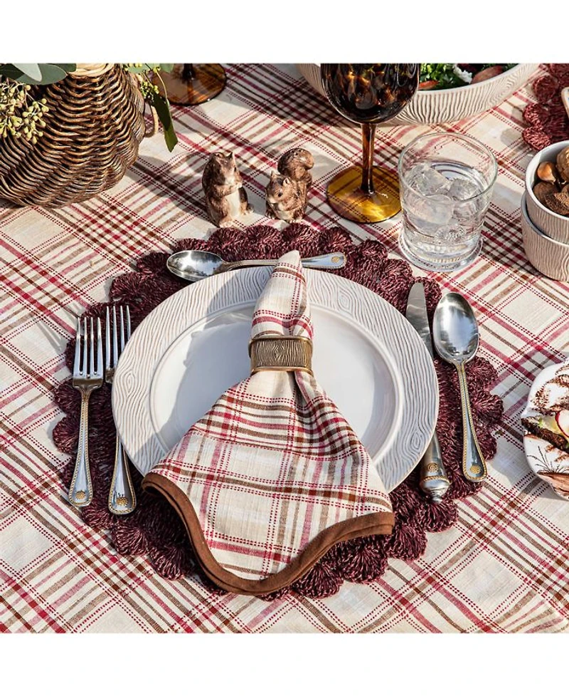 Blenheim Oak Napkin Ring