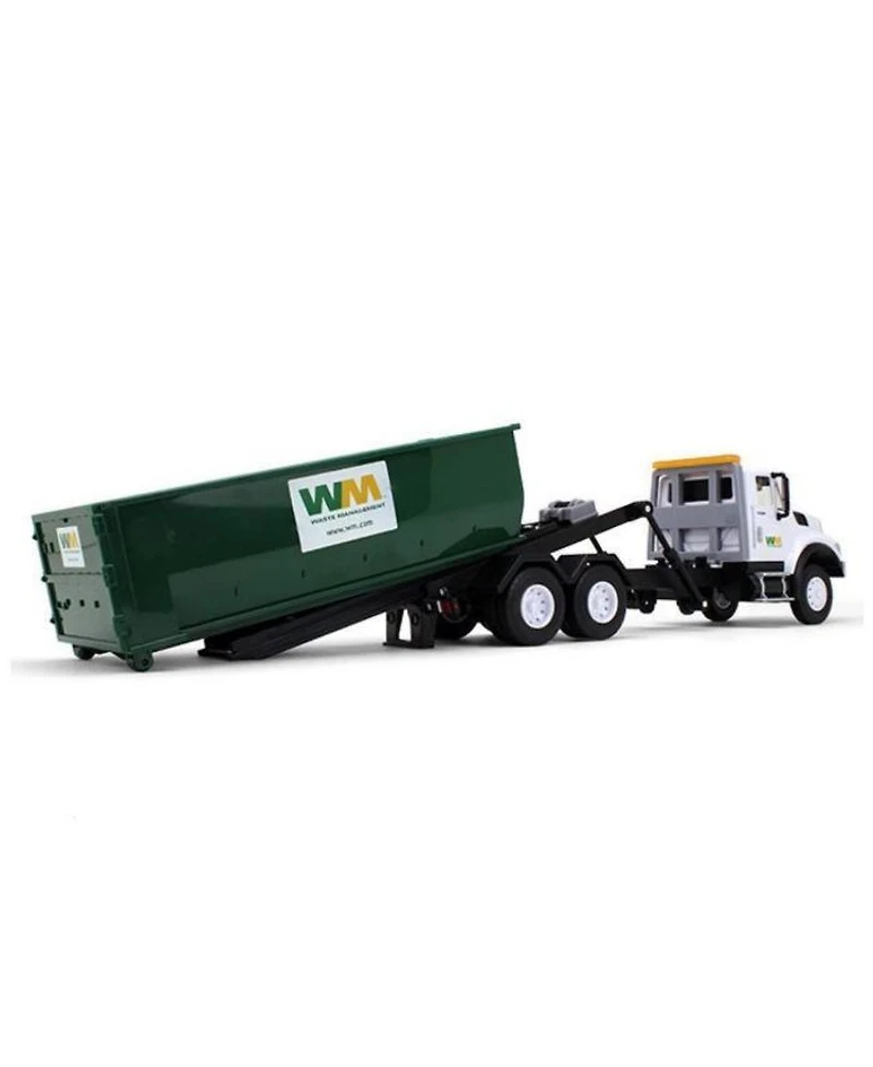 Inc. 1/24 Plastic International WorkStar with Roll-off Container and Lights & Sounds - Ages 5-7