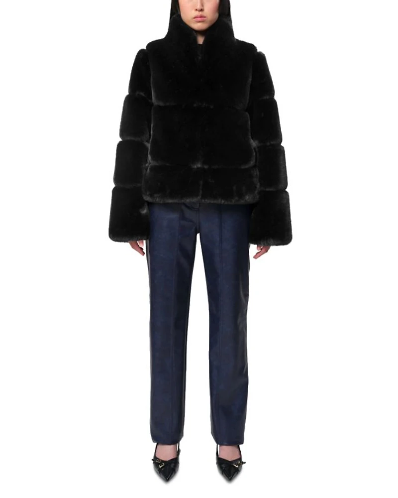 Sai Short Faux Fur Coat
