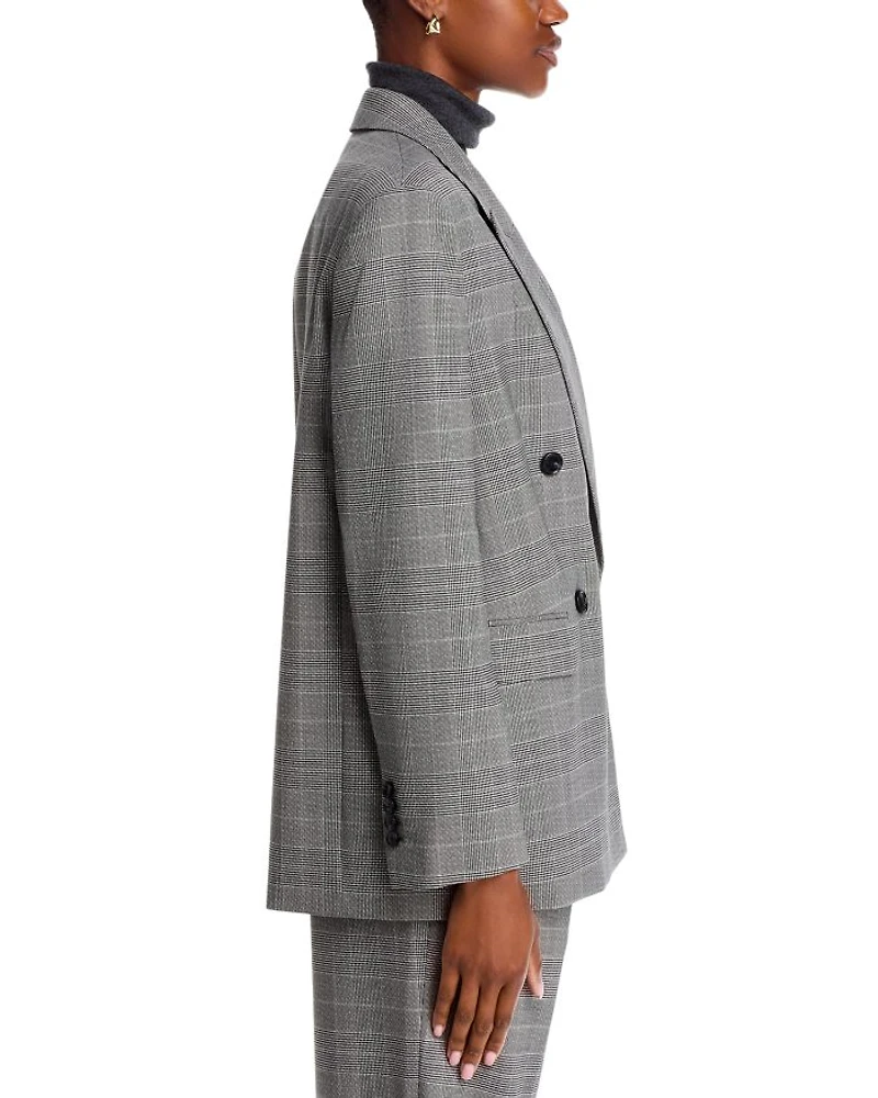 Juseka Plaid Blazer