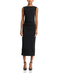 Charissa Ruched Midi Dress