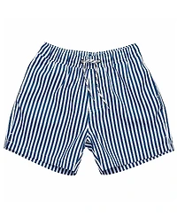 Snapper Rock Unisex Denim Stripe Comfort Lined Swim Short