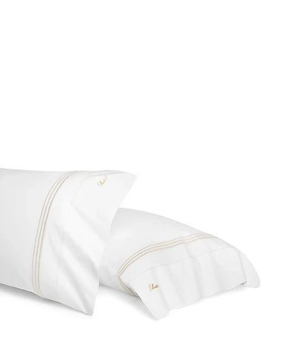 Pratesi Tre Righe Standard Pillowcase, Set of 2