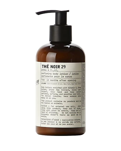 Thé Noir 29 Perfuming Body Lotion 8 oz.