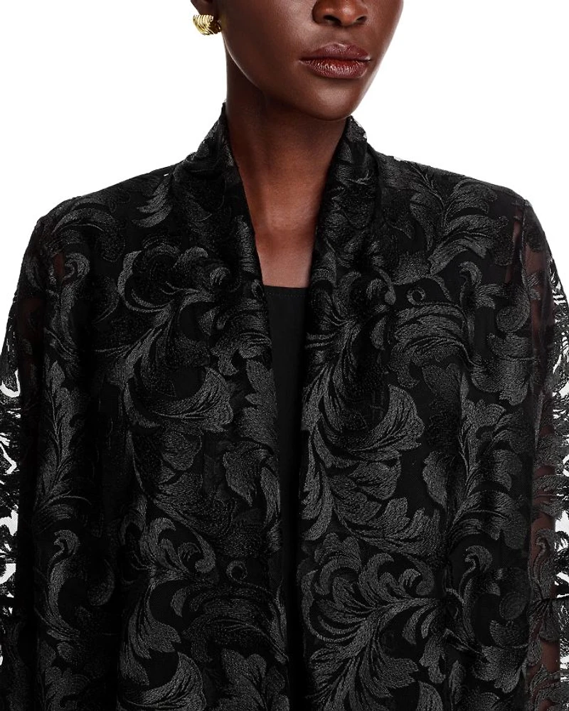 Bella Lace Draped Cardigan