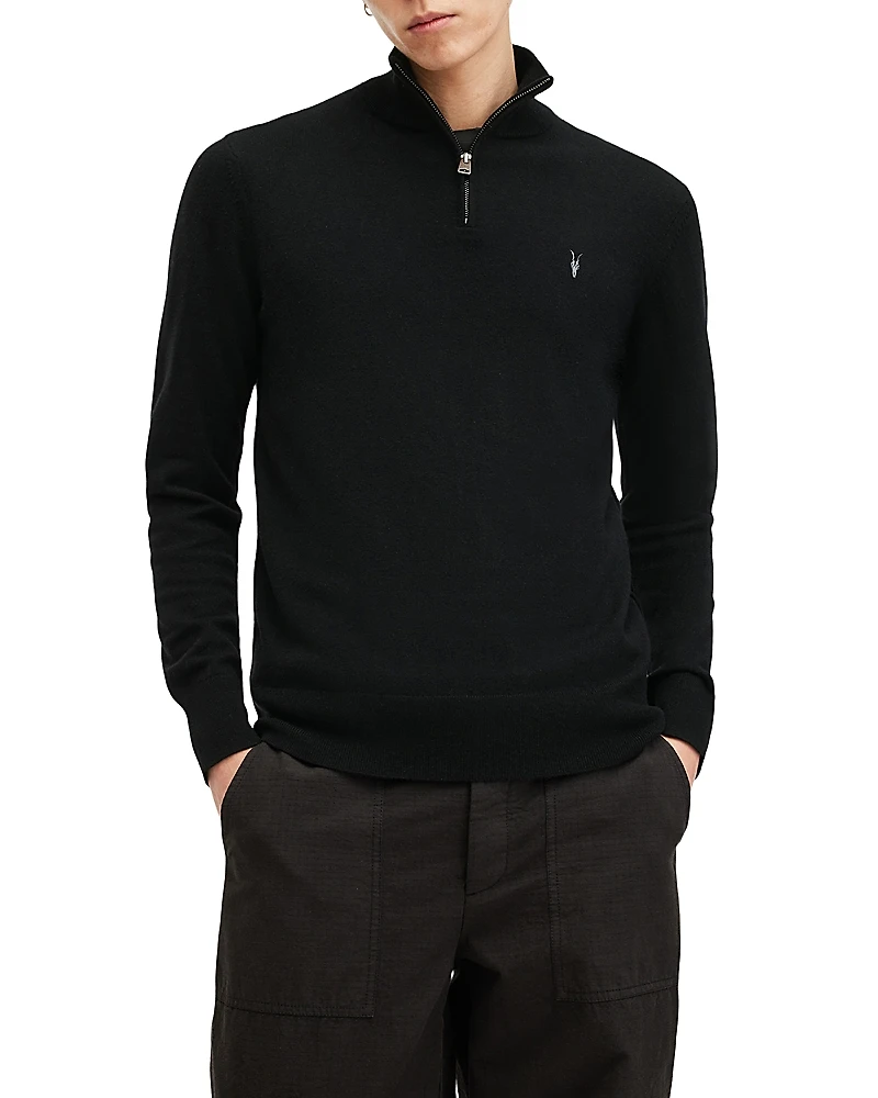 Allsaints Kilburn Quarter Zip Sweater