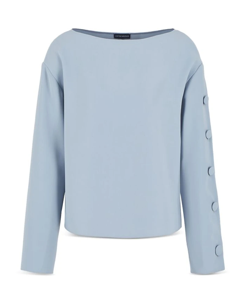 Techno Cady Long Sleeve Blouse