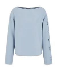 Techno Cady Long Sleeve Blouse