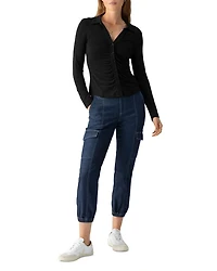 Dreamgirl Ruched Knit Shirt