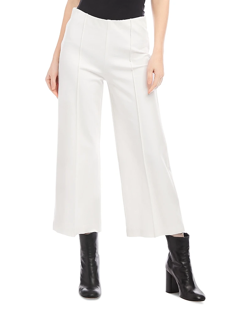 Karen Kane Pintucked Wide Leg Pants
