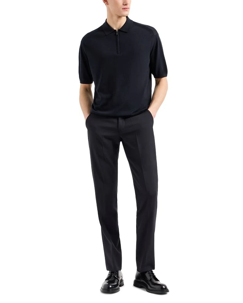 Zip Sweater Polo