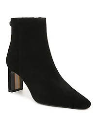 Sam Edelman Women's Saige Pointed Toe Mid Heel Ankle Booties