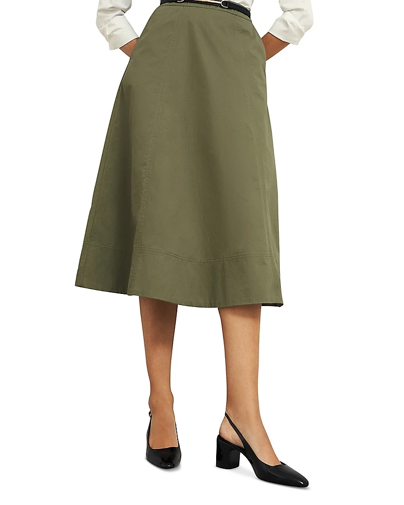 Hobbs London Avril Cotton Skirt