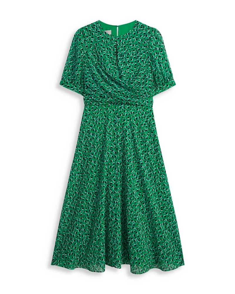 Bridget Printed Midi Dress