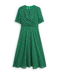 Bridget Printed Midi Dress