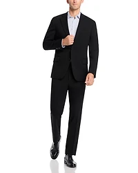 Stretch Wool Unstructured Slim Fit Suit Jacket