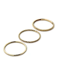Ring Set - Gold Trio