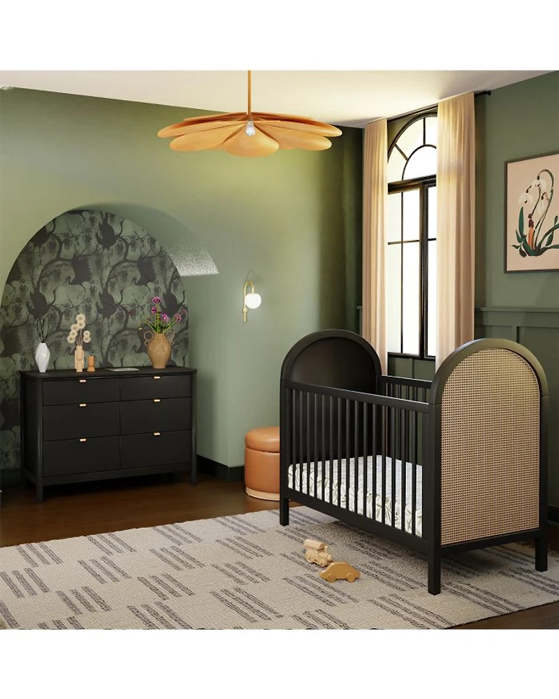 Bondi 3 1 Convertible Crib with Toddler Bed Conversion Kit