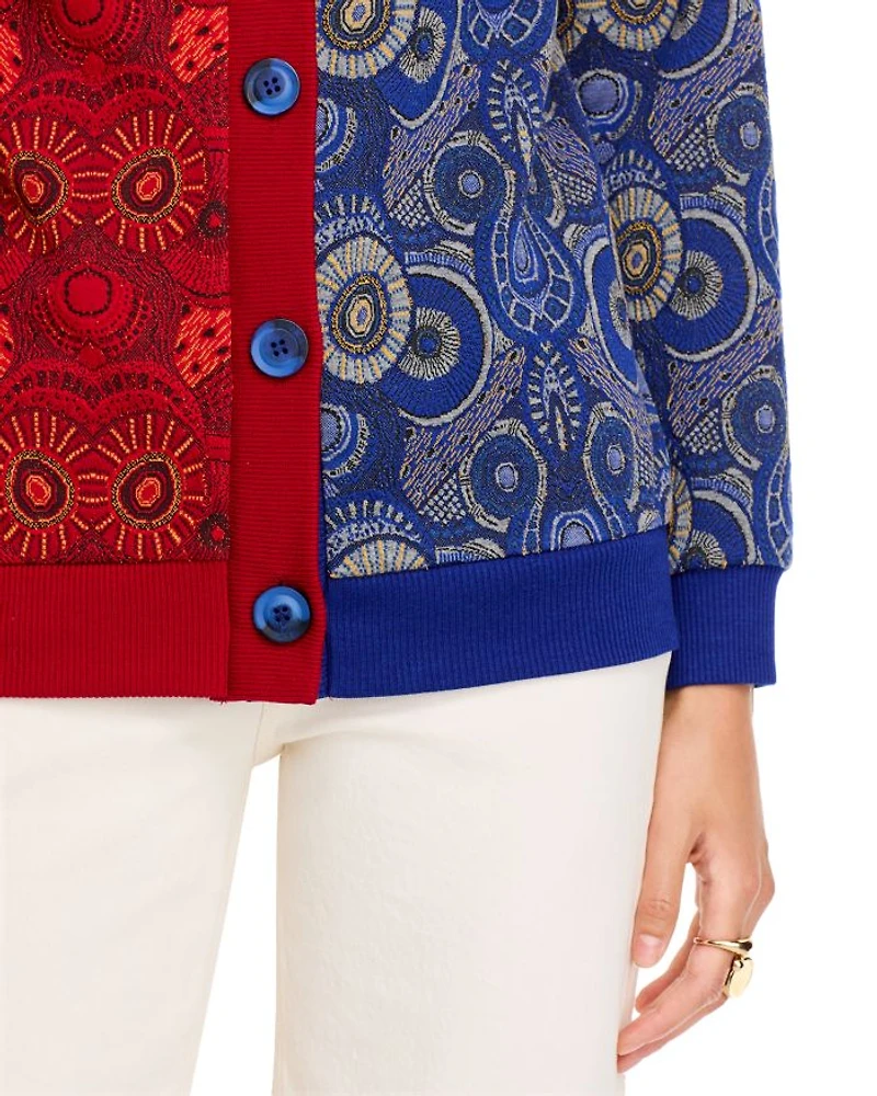 Windhoek Two Tone Cardigan