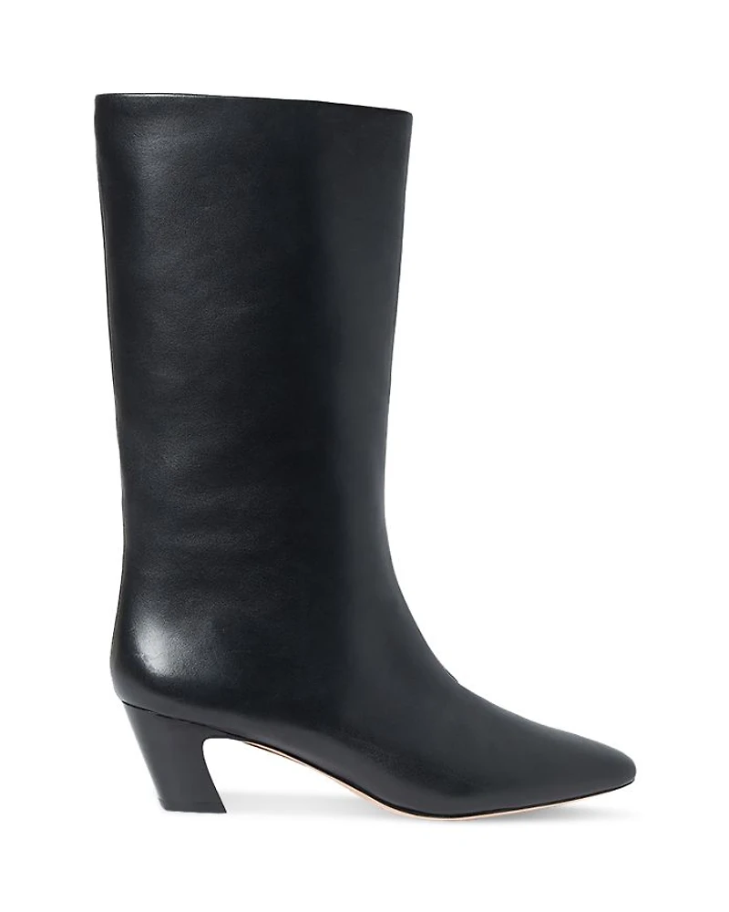 Women's Pointed Mid Shaft Boots