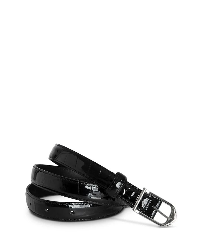 Rise Croc Embossed Belt