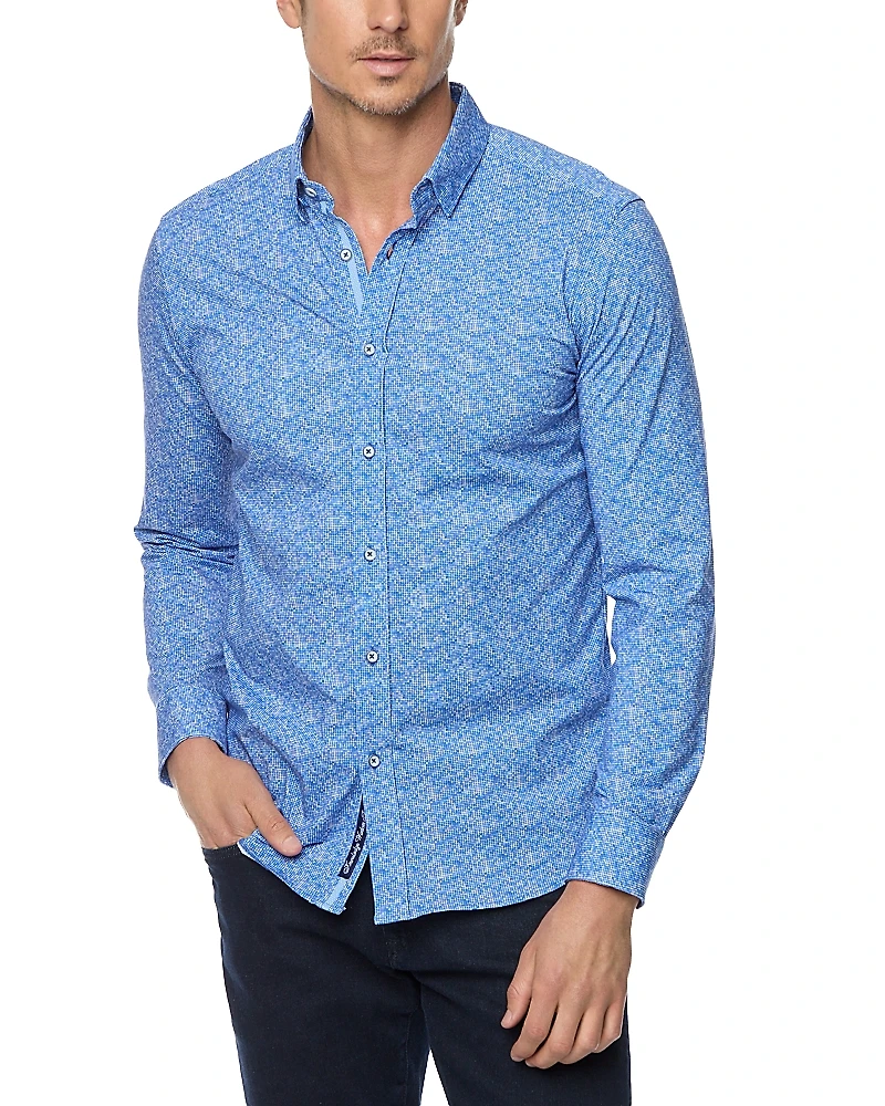 Robert Graham Boden Button Front Printed Shirt