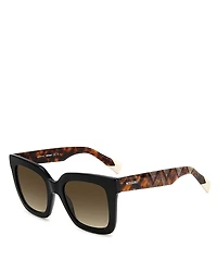 Missoni Fabric Eyewear Prescription Compatible Square Sunglasses