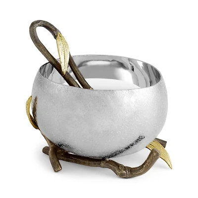 Zen Garden Nut Bowl with Spoon