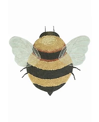 Lorena Canals Planet B Washable Bee Novelty Area Rug, 3'9 x 5'