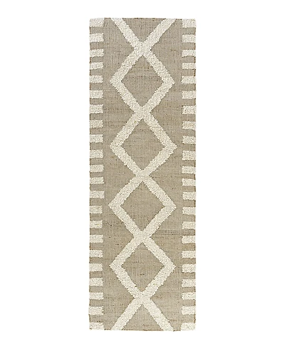 Lr Home Geoblend Geobl-82522 Runner Area Rug, 2'6 x 8'
