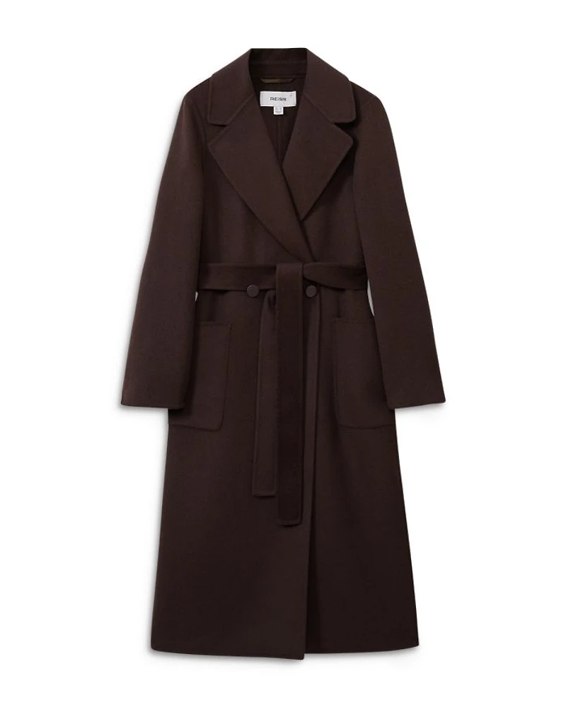 Lucia Long Double Breasted Coat