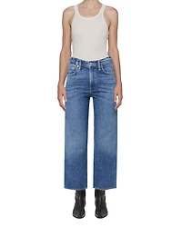 Ren High Rise Ankle Wide Leg Jeans Fix