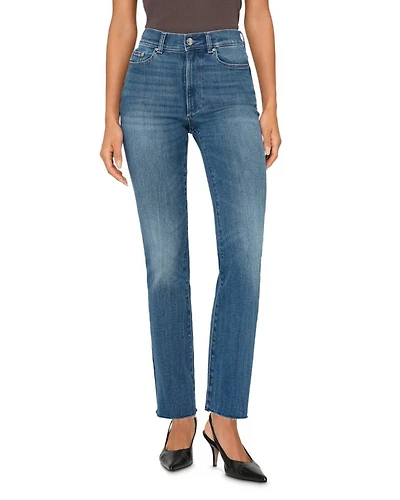 Halle Instasculpt High Rise Straight Leg Jeans Palm Springs