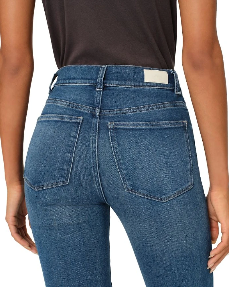 Halle Instasculpt High Rise Straight Leg Jeans Palm Springs